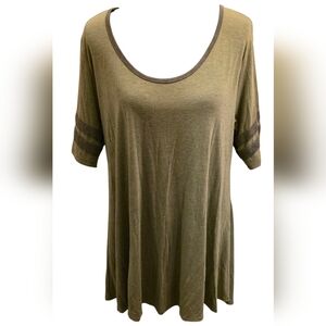 Olive Green Women's Top